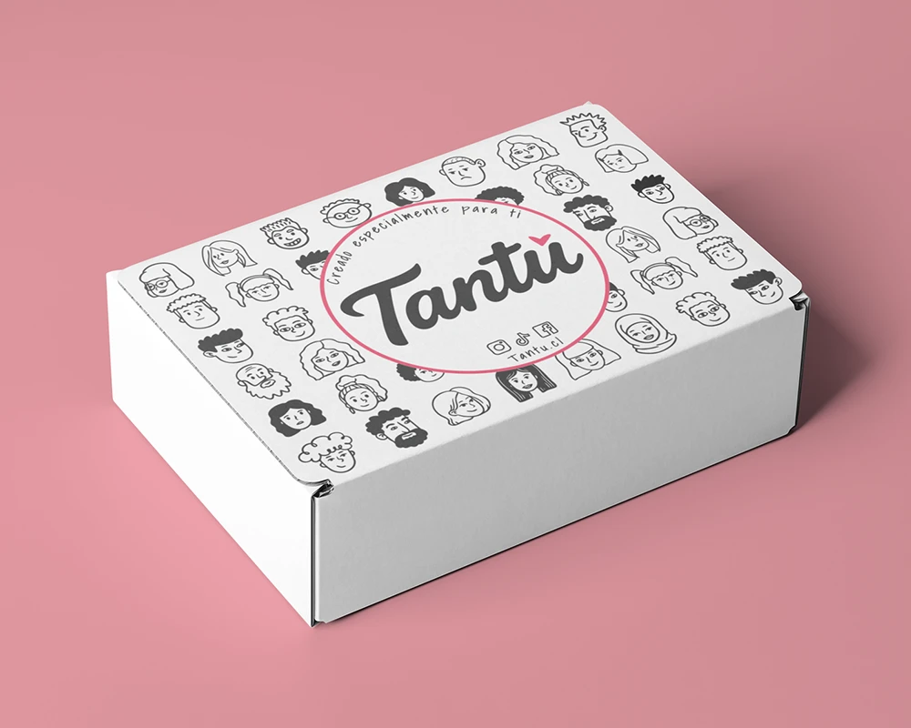 Caja Tantú lista para despacho